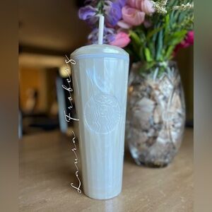 Starbucks White Dome Tumbler